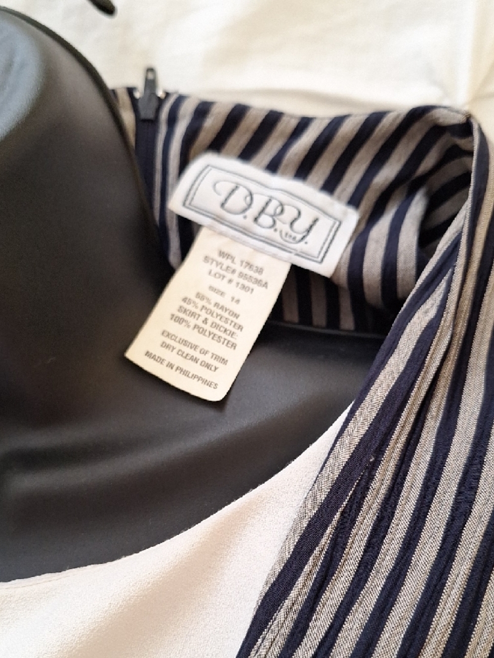 Rare Vintage 90's Mock 3 Piece Business Suit Dress - Picture 2 of 12